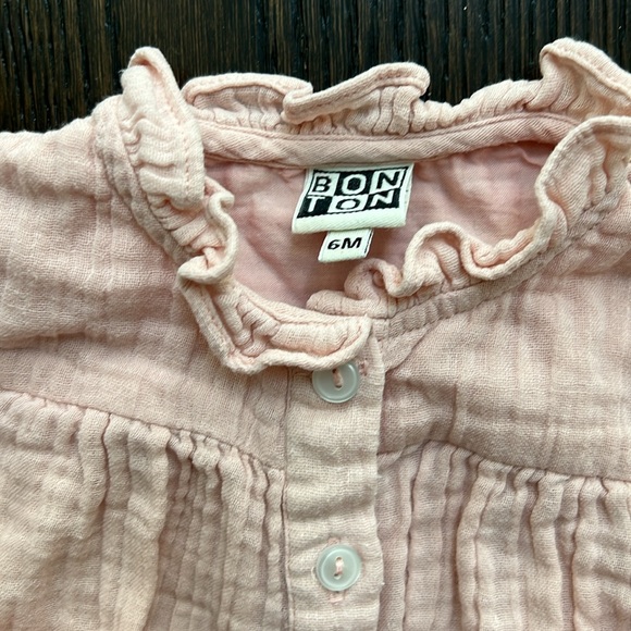 Bonton cotton gauze baby jumper - Picture 4 of 6